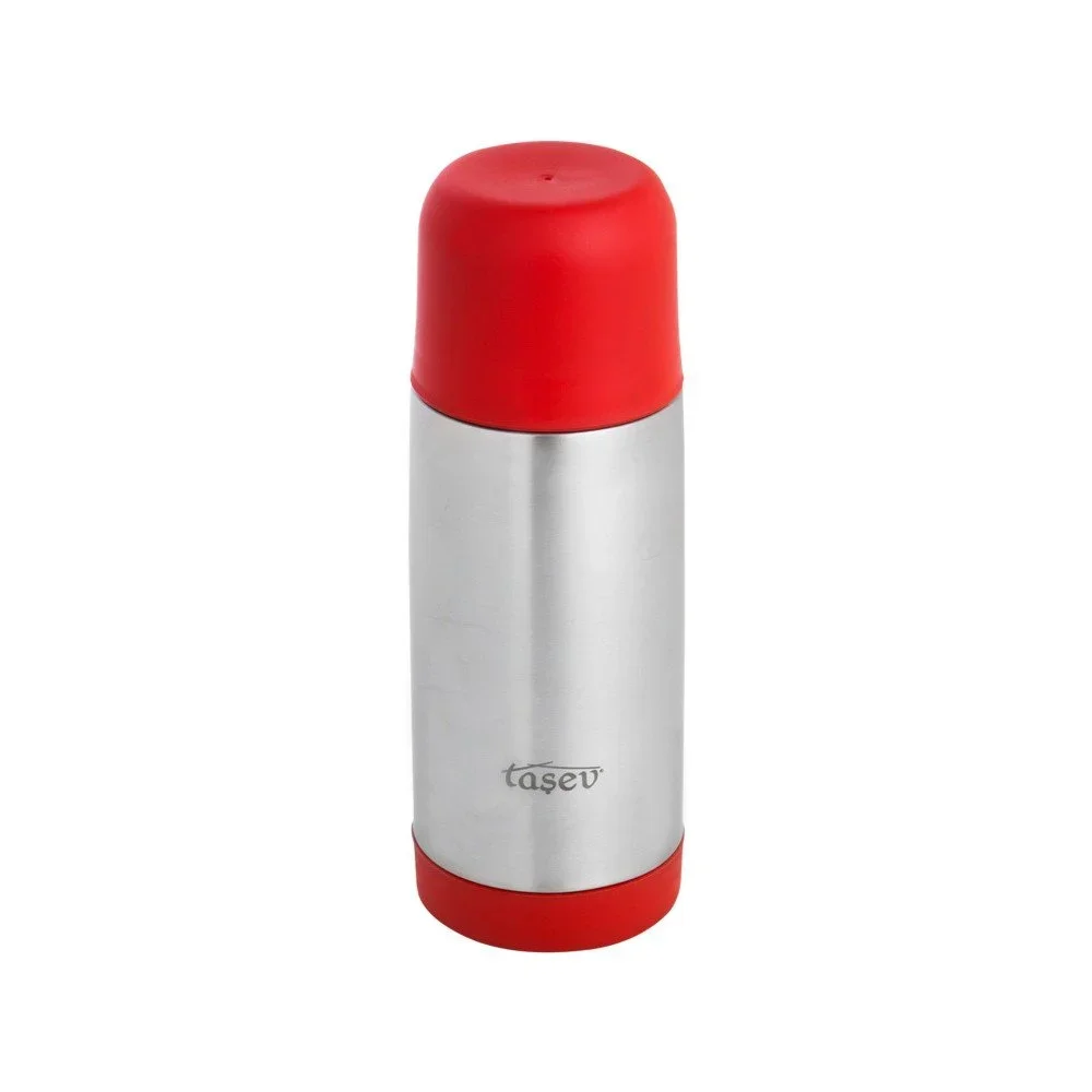 Červená nerezová termoláhev Bambum Taşev Telas, objem 300 ml v:1097518