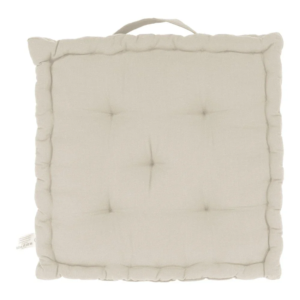 Béžový podsedák na židli s uchem Tiseco Home Studio, 40 x 40 cm v:1433107