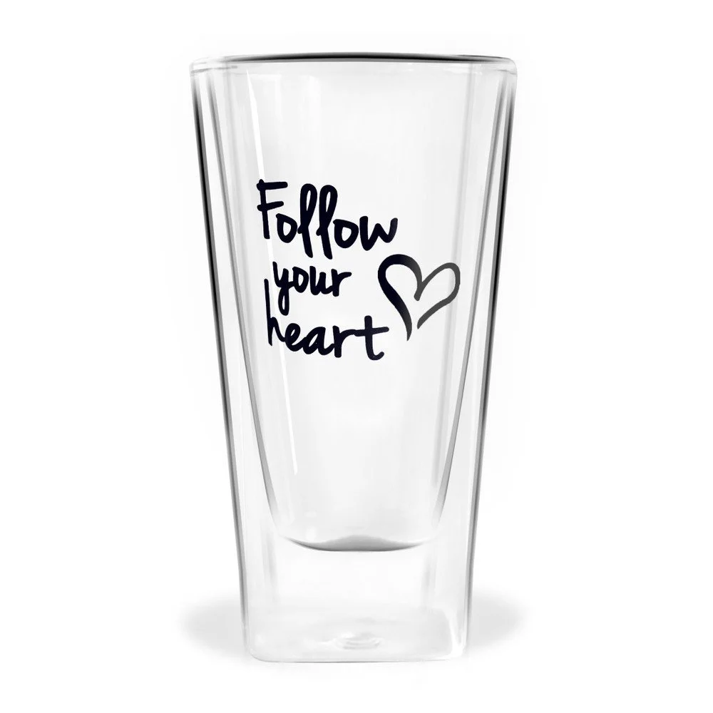 Dvojitá sklenice Vialli Design Follow Your Heart, 300 ml v:943396