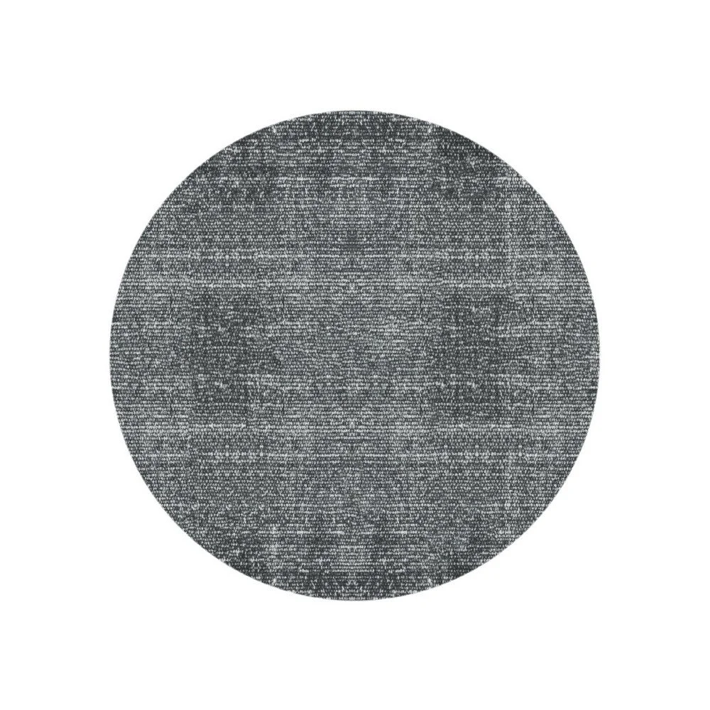 Černý bavlněný koberec PT LIVING Washed, ⌀ 150 cm v:1179088