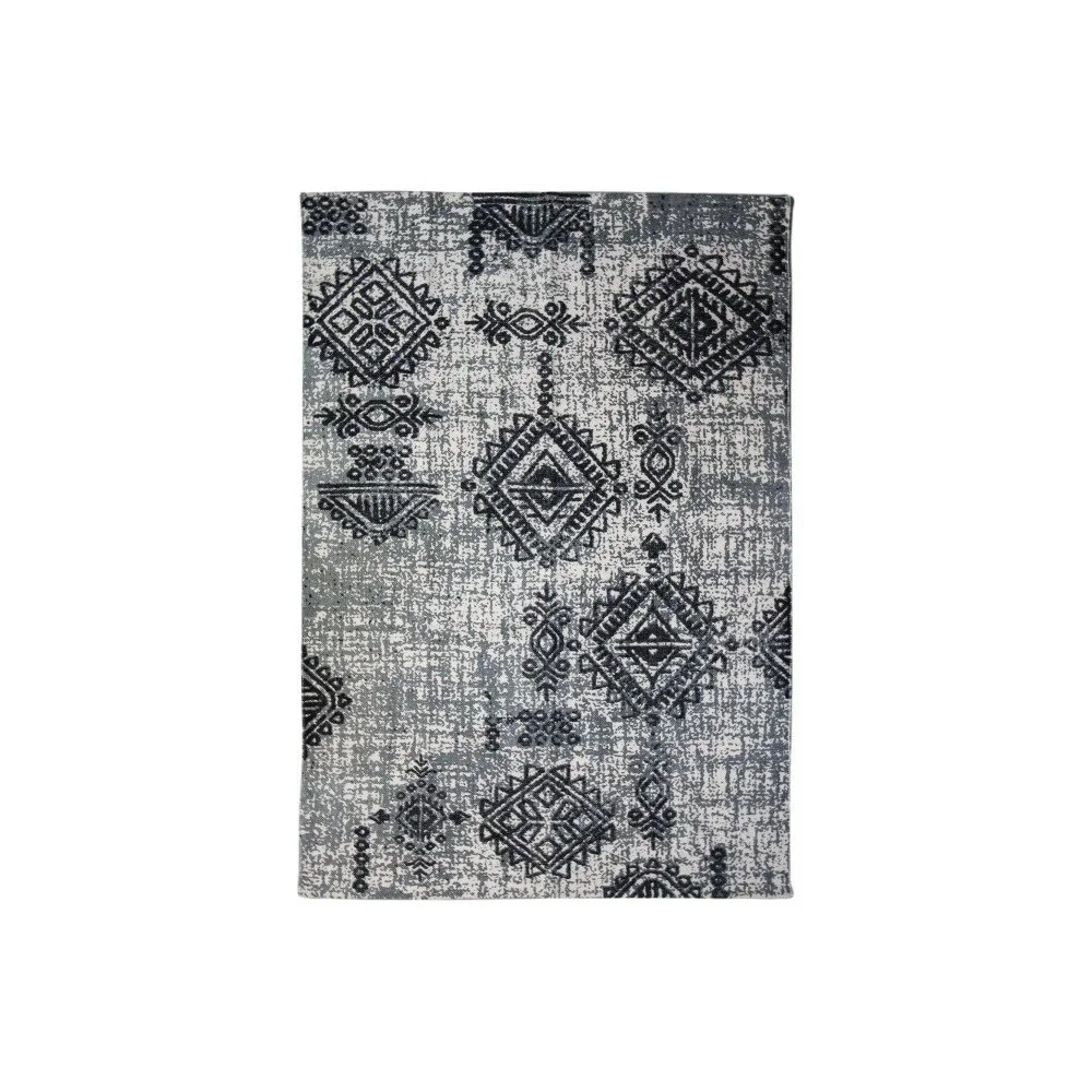 Šedý bavlněný koberec HSM collection Colorful Living Lurro, 120 x 180 cm v:1286600