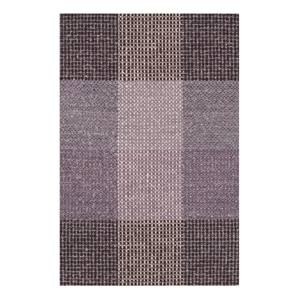 Fialový ručně tkaný vlněný koberec Linie Design Genova, 50 x 80 cm v:845620