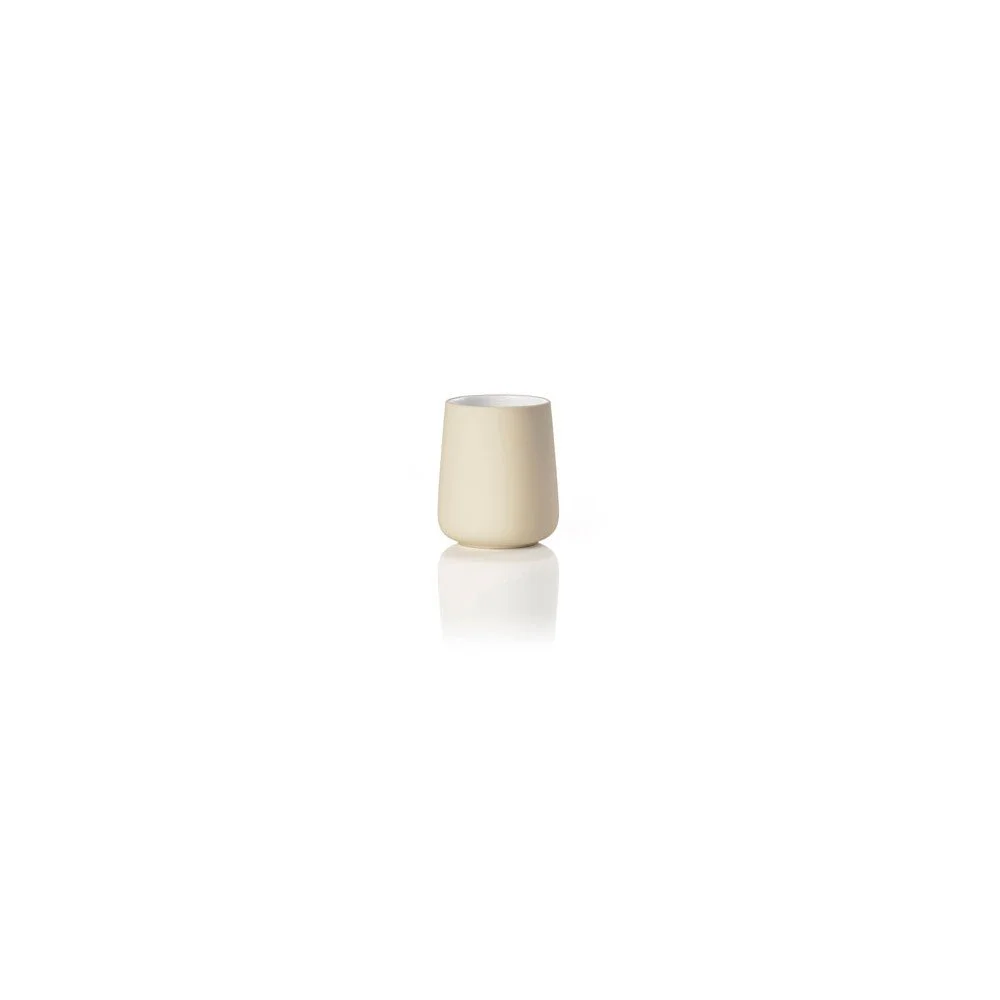 Béžový porcelánový kelímek na zubní kartáčky Nova v:1374939