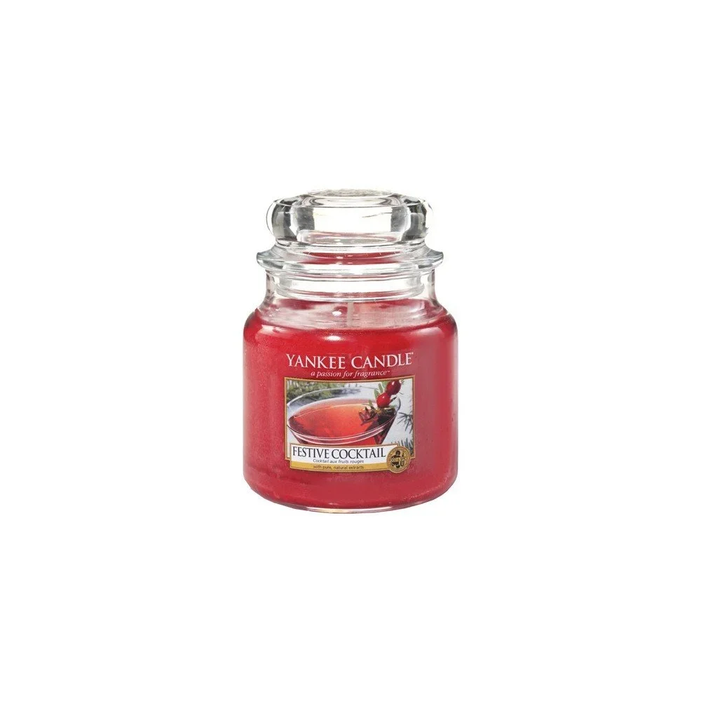 Vonná svíčka Yankee Candle Sváteční Koktejl, doba hoření 65 v:1171992