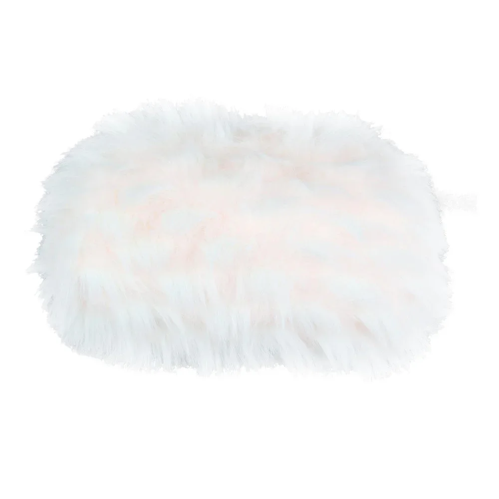 Bílý přehoz Le Studio Pink Me Up Throw v:1170566