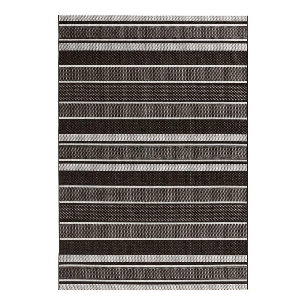 Černý venkovní koberec NORTHRUGS Strap, 80 x 150 cm v:1032060