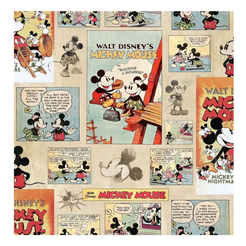 Papírová tapeta v roli Mickey the Mouse, 10,05 m v:856458
