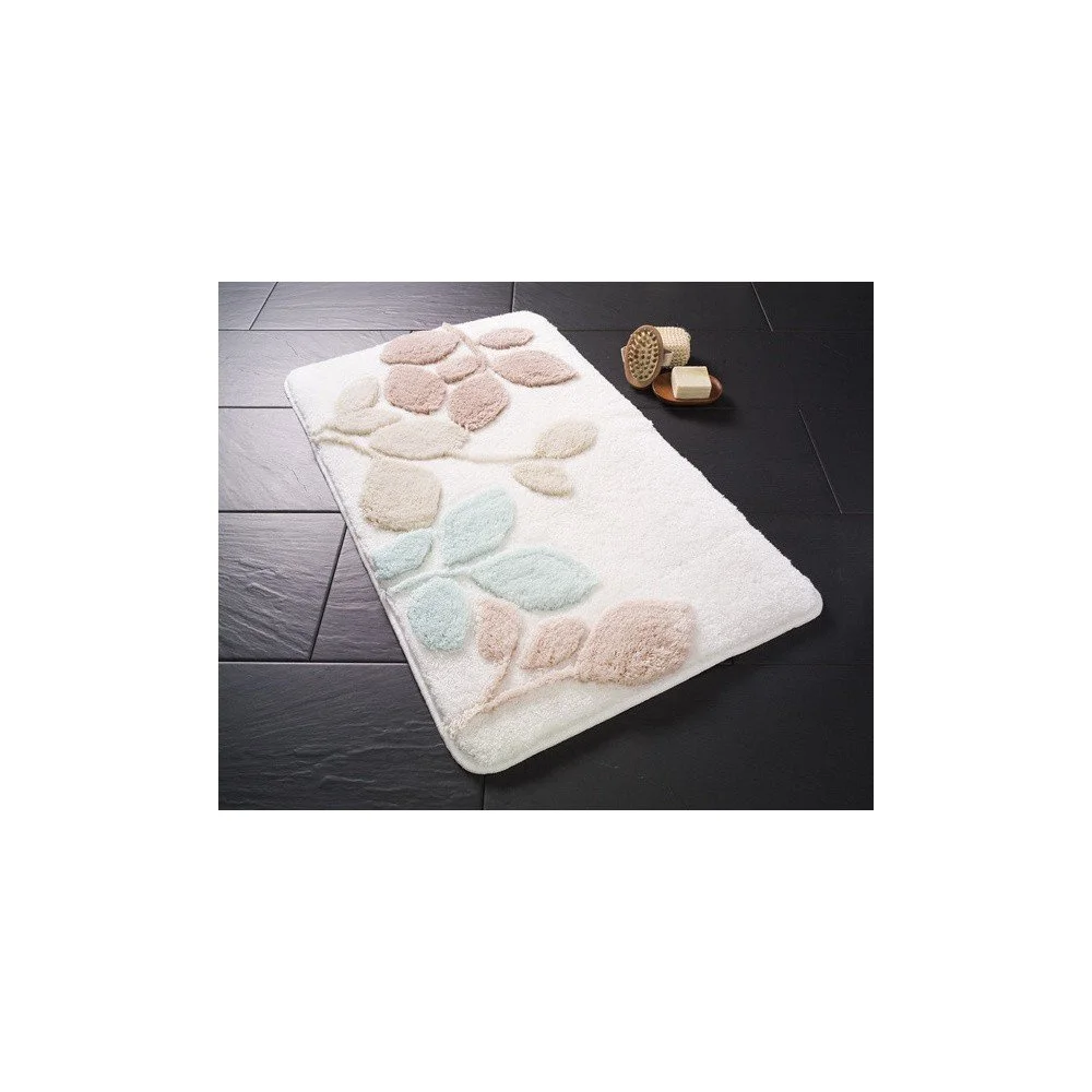 Bílá koupelnová předložka Confetti Bathmats Babilon, 60 x 100 cm v:948964