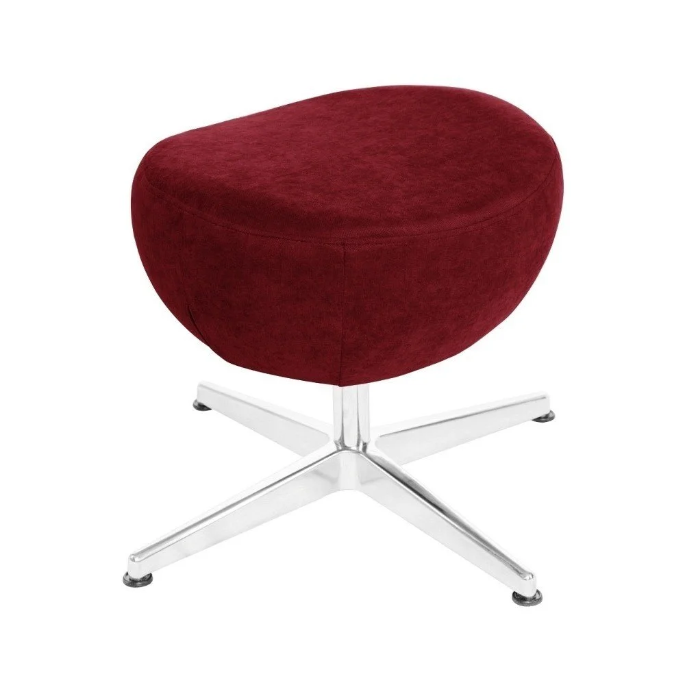 Červená otočná stolička/podnožka My Pop Design Vostell v:918202