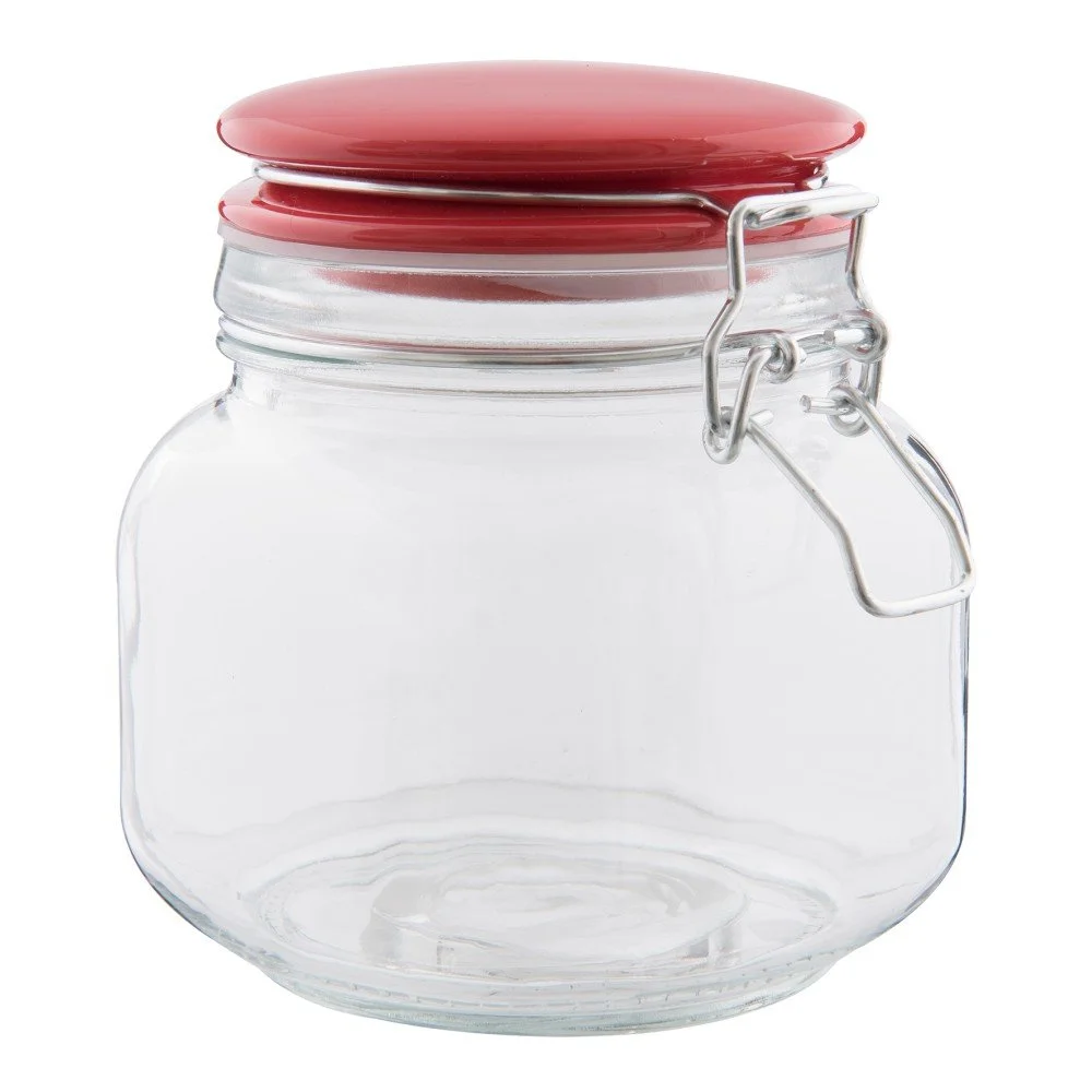 Zavařovací sklenice s víkem Clayre & Eef, 750 ml v:1088068