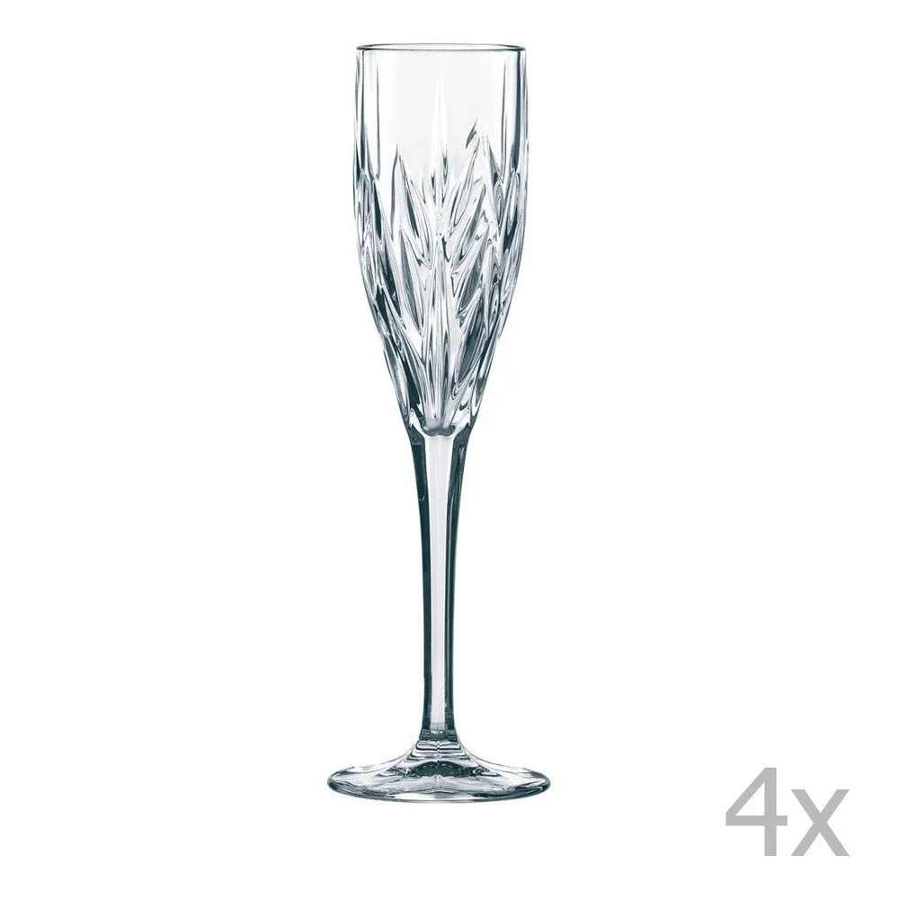 Sada 4 sklenic na sekt z křišťálového skla Nachtmann Imperial Sparkling, 140 ml v:736126