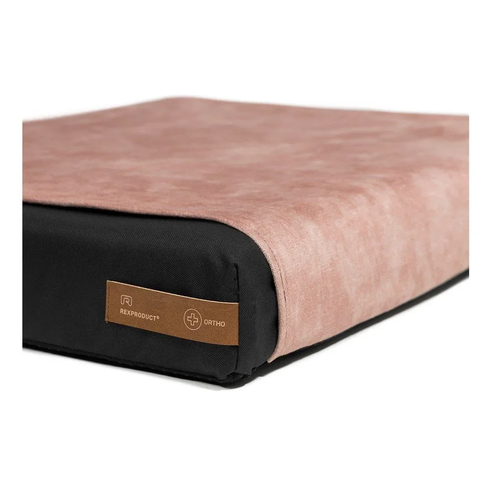 Světle růžový povlak na matraci pro psa 110x90 cm Ori XXL – Rexproduct v:1620690