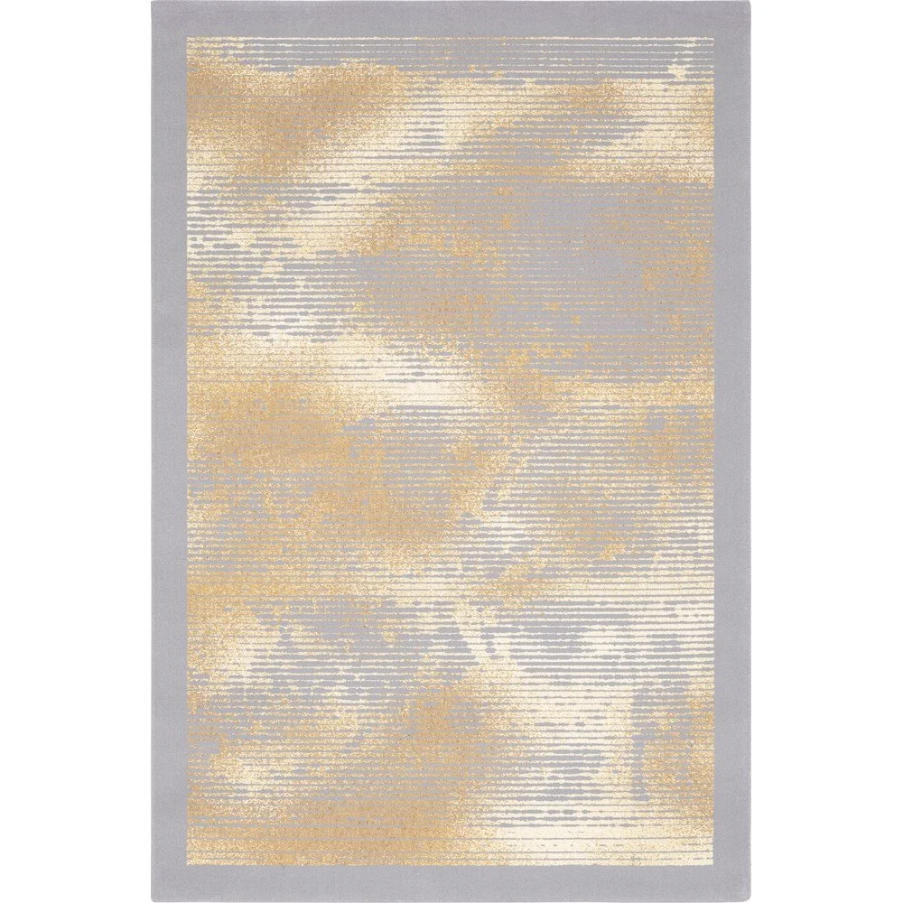 Béžovo-šedý vlněný koberec 133x180 cm Stratus – Agnella v:1583956