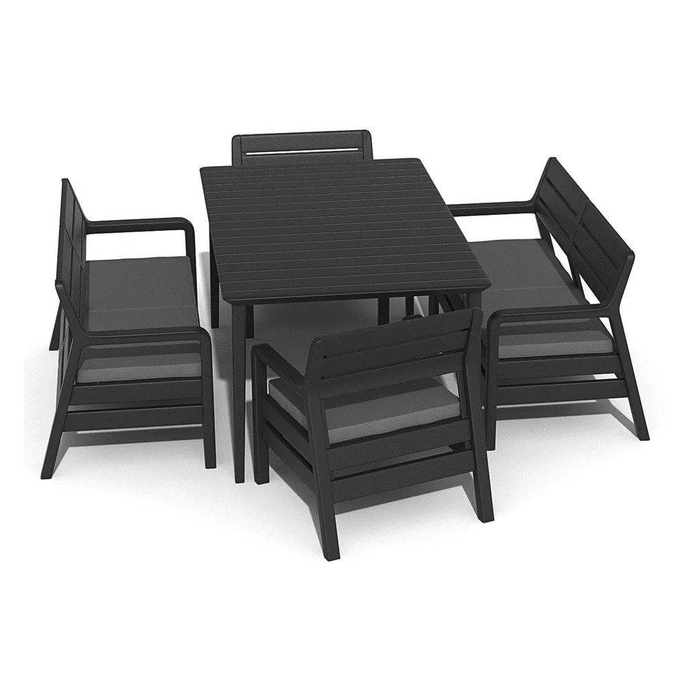 Šedý zahradní set Keter Delano v:1420119