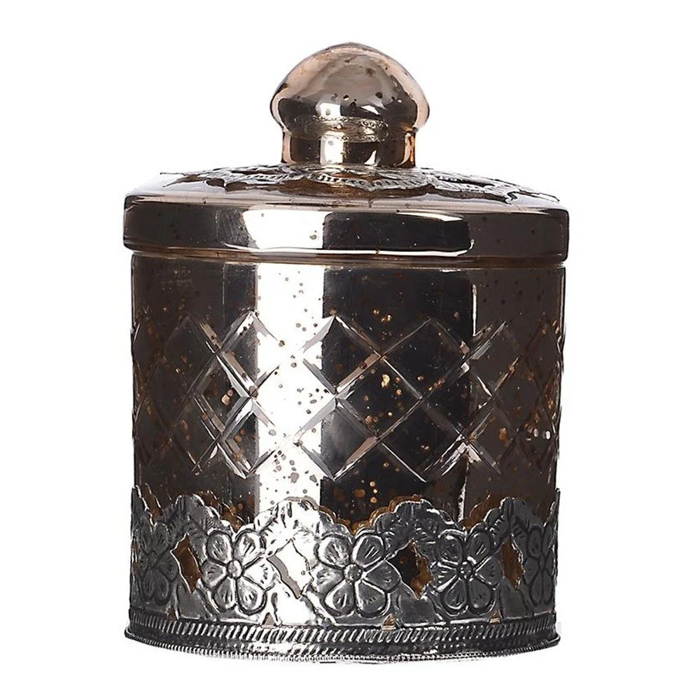 Skleněná dóza InArt Boho Devika, ⌀ 11 cm v:841344