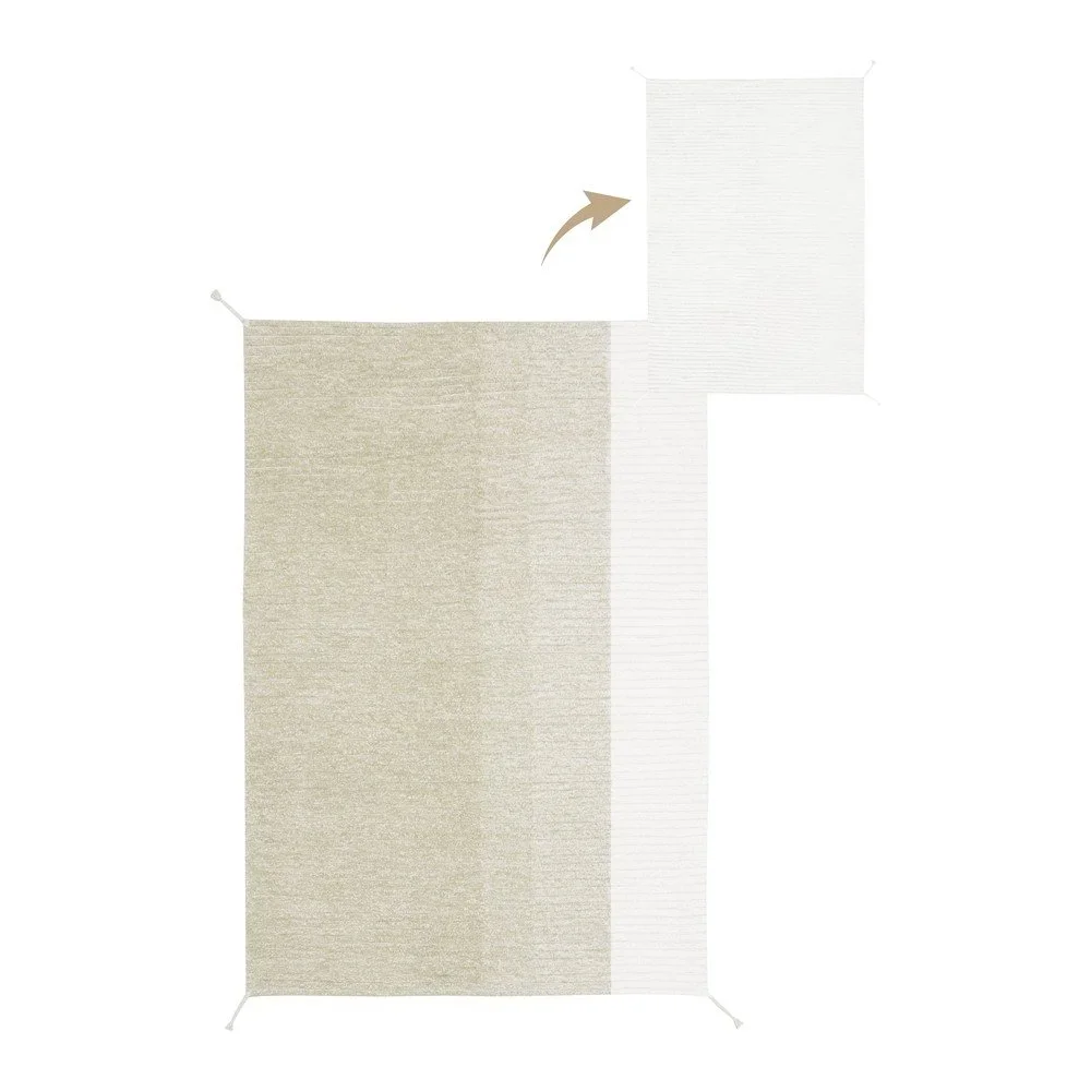Světle zelený bavlněný koberec 140x200 cm Gelato Green – Lorena Canals v:1715100