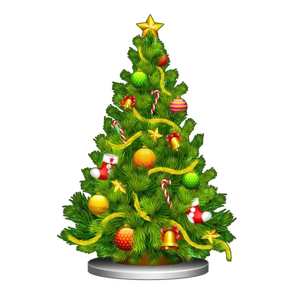 Vánoční samolepka Ambiance Christmas Tree v:923700