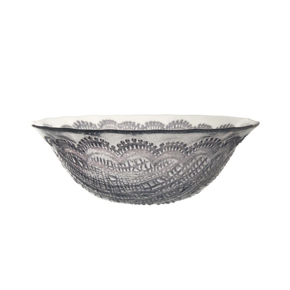 Modrá skleněná miska Côté Table Tulle, 16 cm v:828858