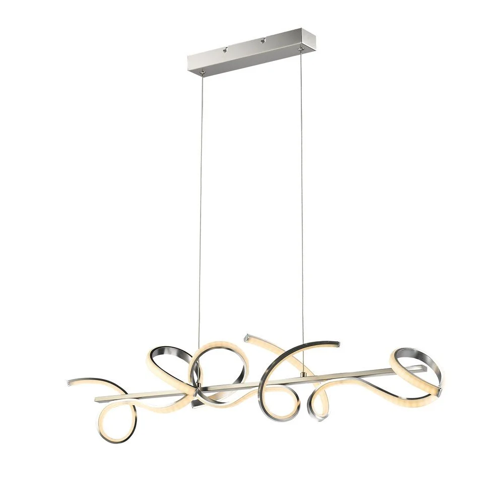 Závěsné LED svítidlo Trio Messina, délka 1 m v:1298118