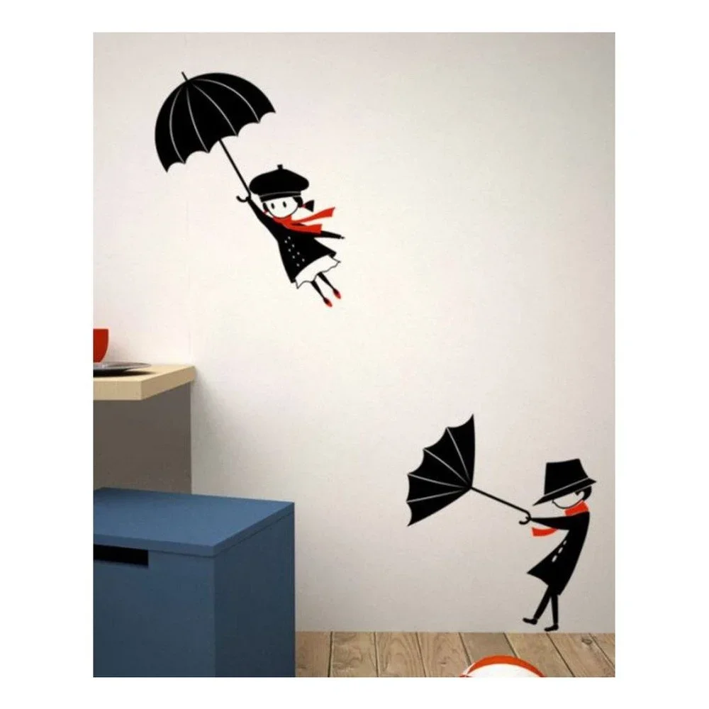 Dekorativní nálepka na stěnu Umbrella v:1285408