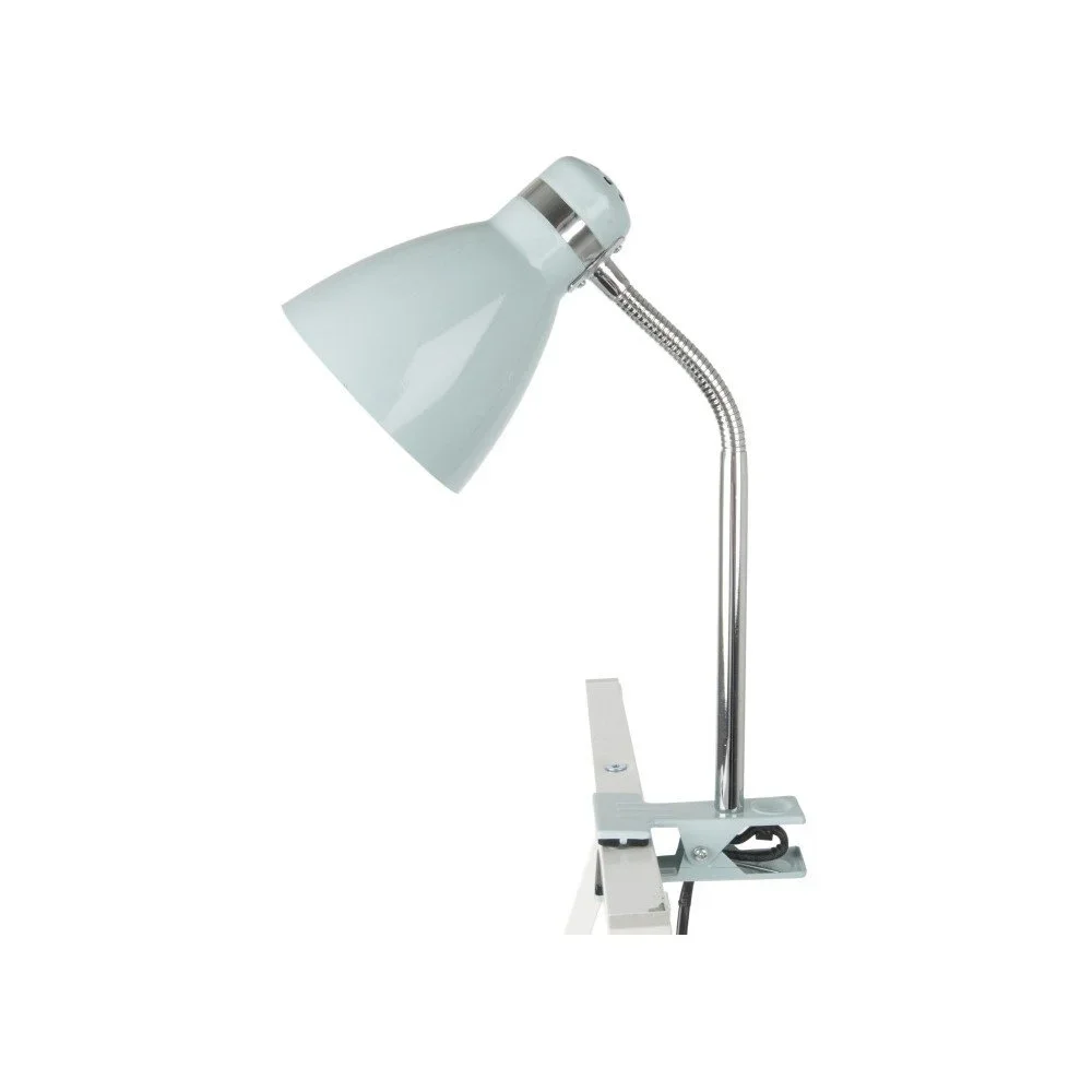 Šedá lampa se svorkou Leitmotiv Clip v:832126