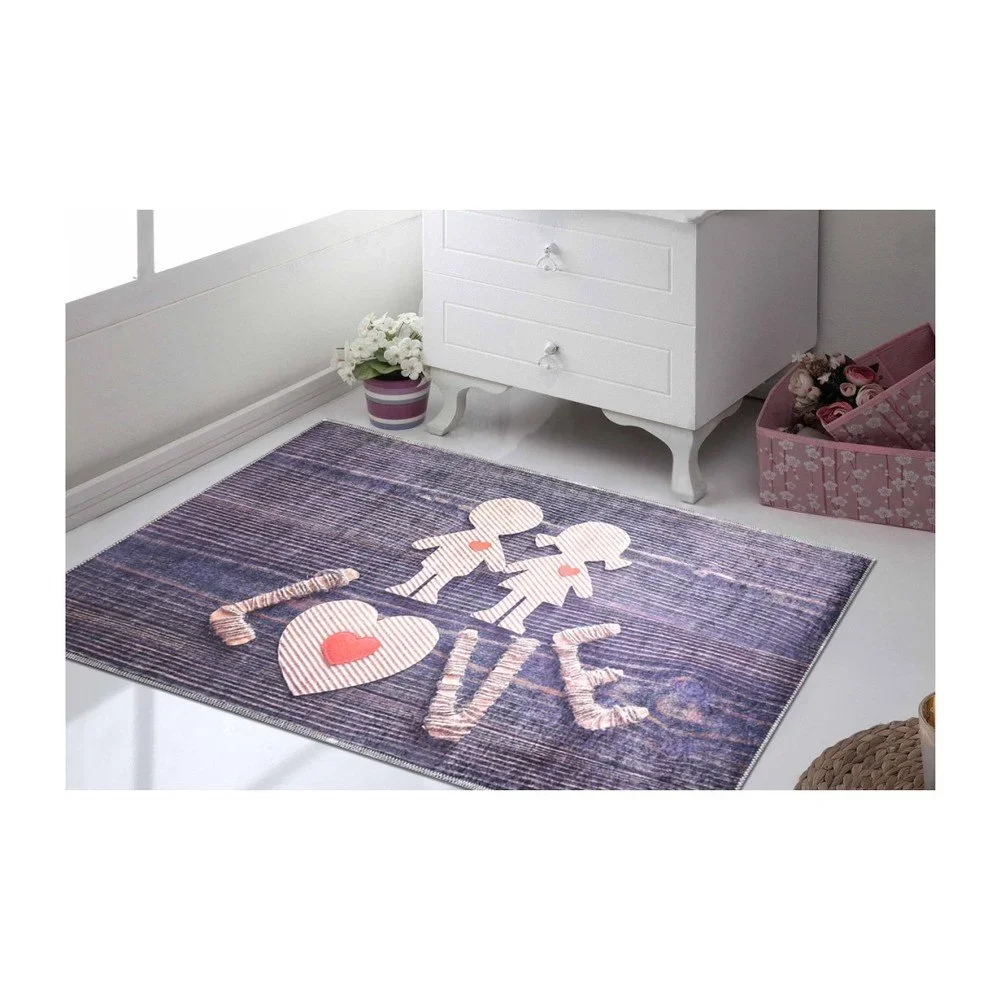 Odolný koberec Vitaus Love is Everywhere, 80 x 150 cm v:1282036
