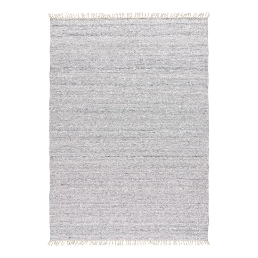Světle šedý venkovní koberec z recyklovaného plastu Universal Liso, 80 x 150 cm v:1425427