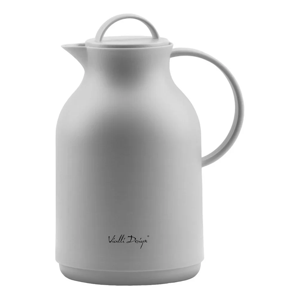 Šedá termoska Vialli Design AMO, 1 l v:1372561