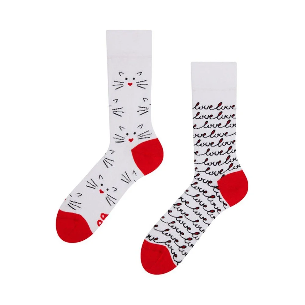 Unisex ponožky Good Mood Cat Love, vel. 43-46 v:1256054