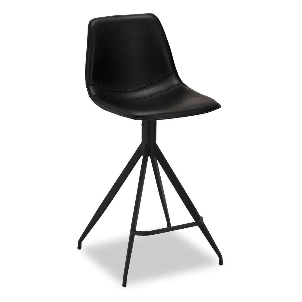 Černé otočné barové židle v sadě 2 ks 98 cm Isabel – Furnhouse v:1336272