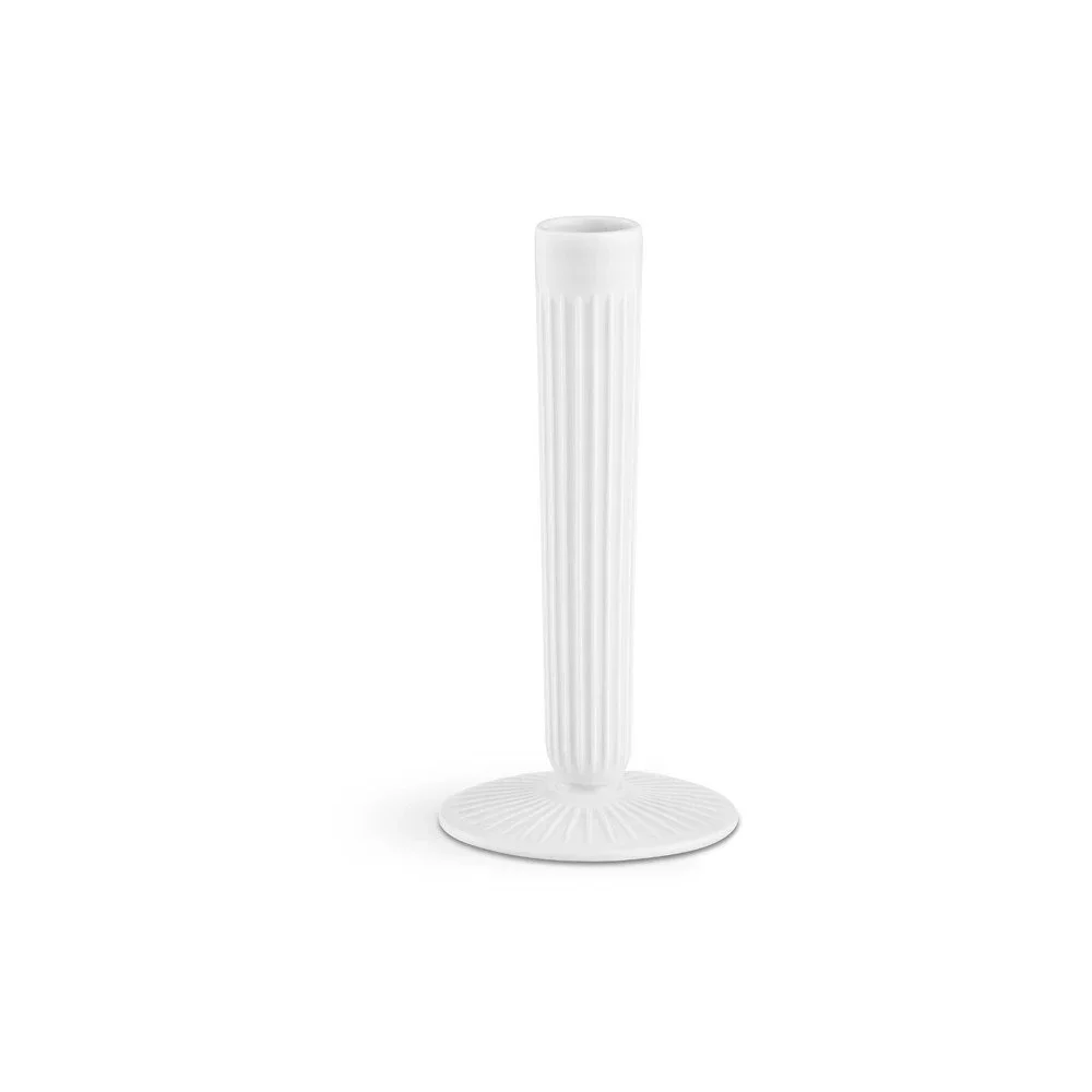 Bílý kameninový svícen Kähler Design Hammershoi, výška 20 cm v:1301820