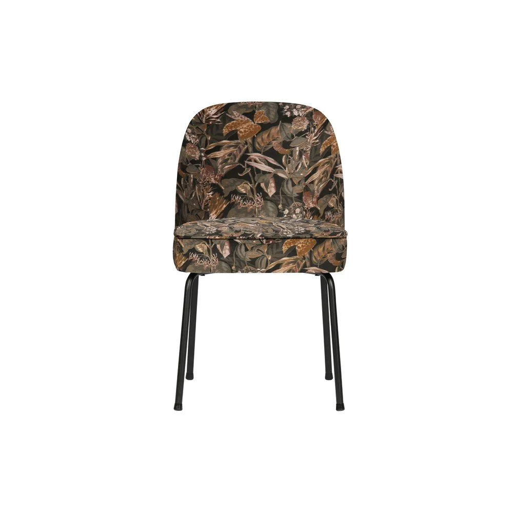 Černá jídelní židle BePureHome Vogue Bouquet v:1362725