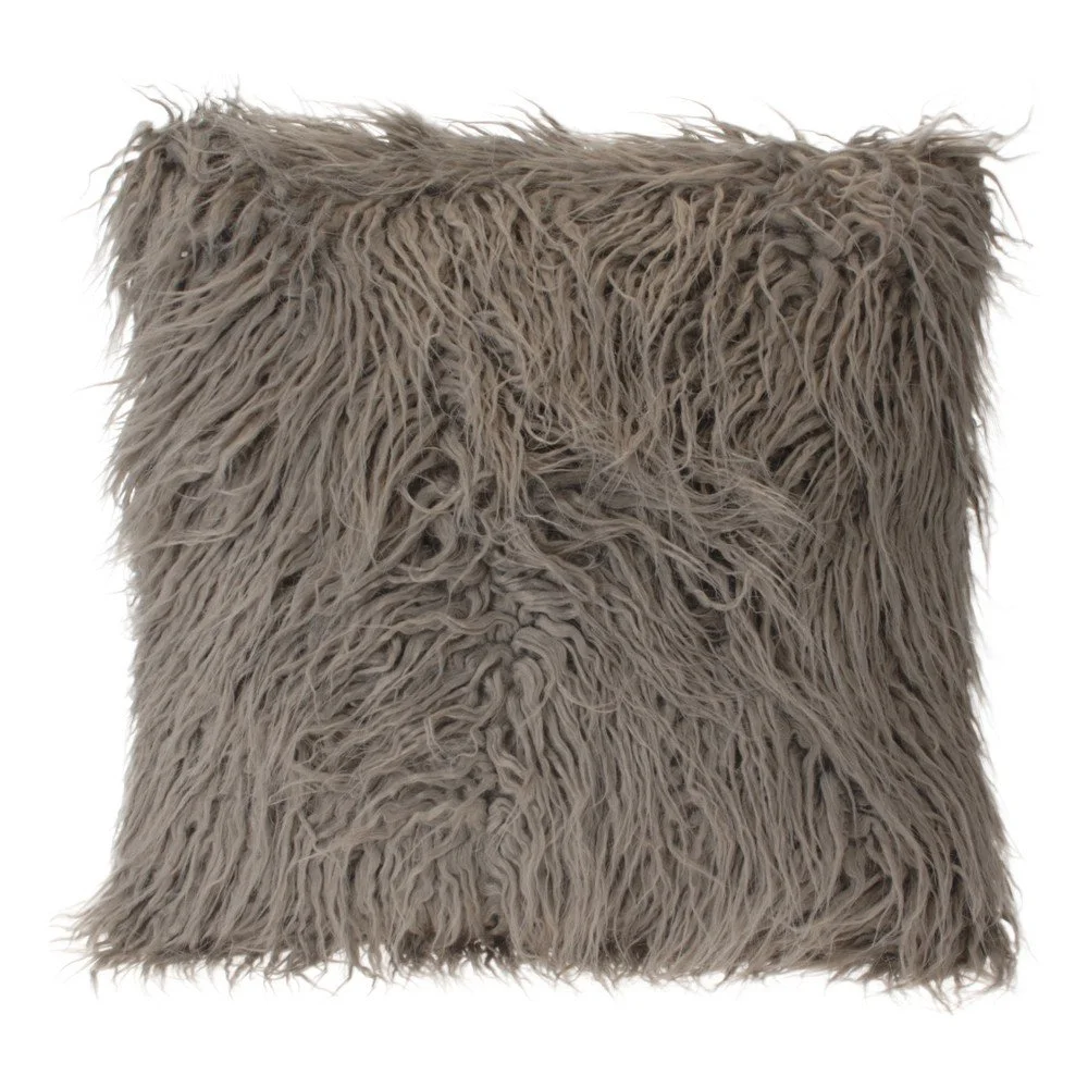 Polštář Home Collection Husky Brown, 48 x 48 cm v:727184