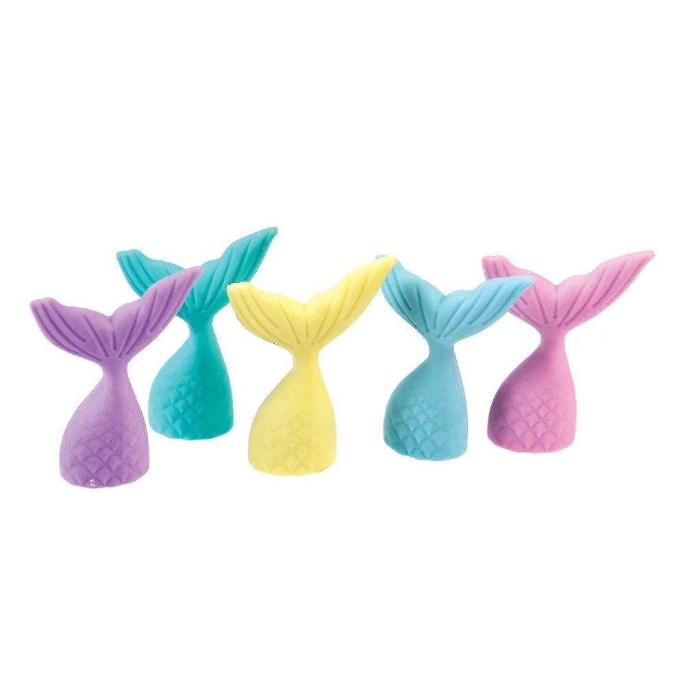 Sada 5 nasazovacích gum na tužku Rex London Mermaid Tail v:1297668