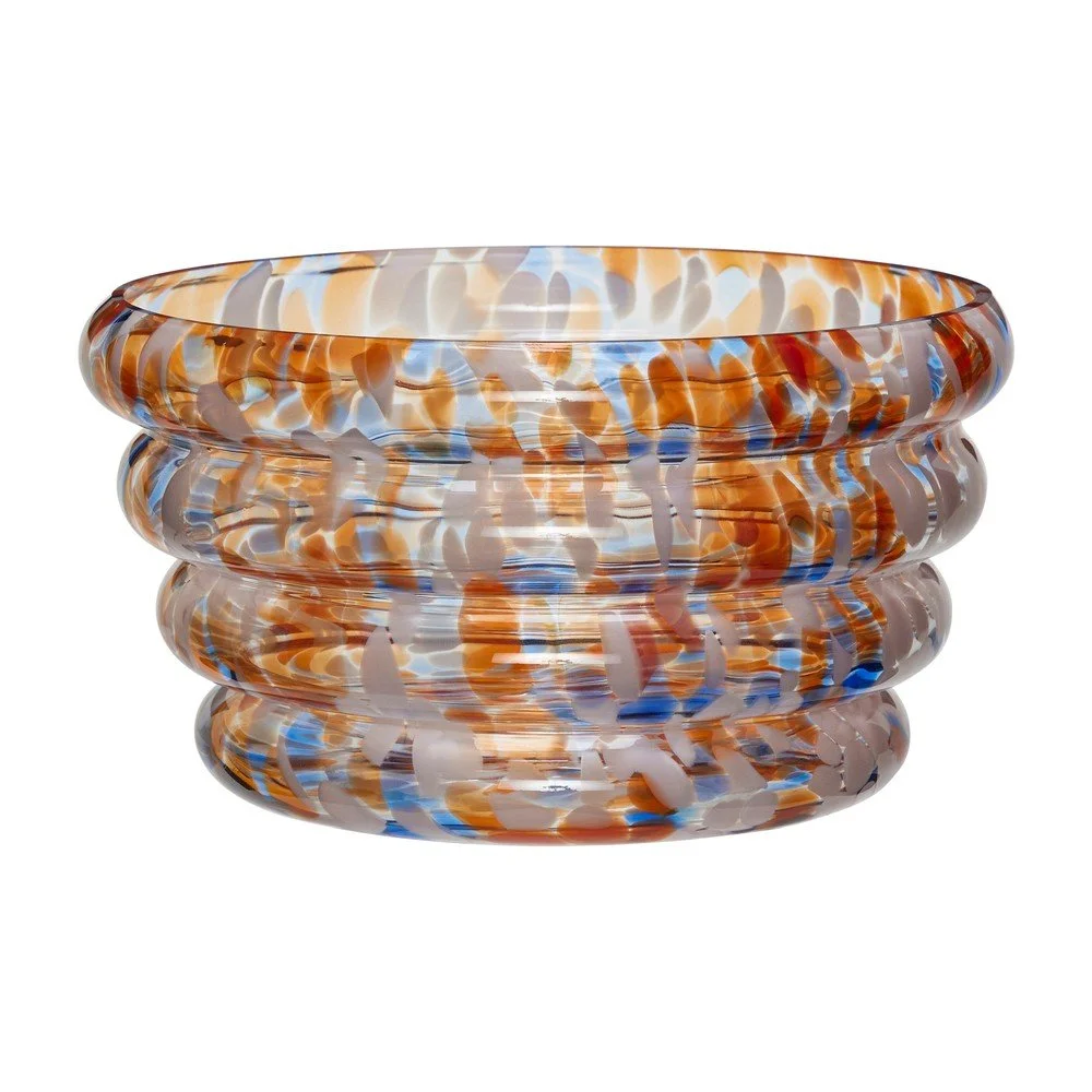 Skleněná mísa ø 31 cm Blaze – Hübsch v:1823648