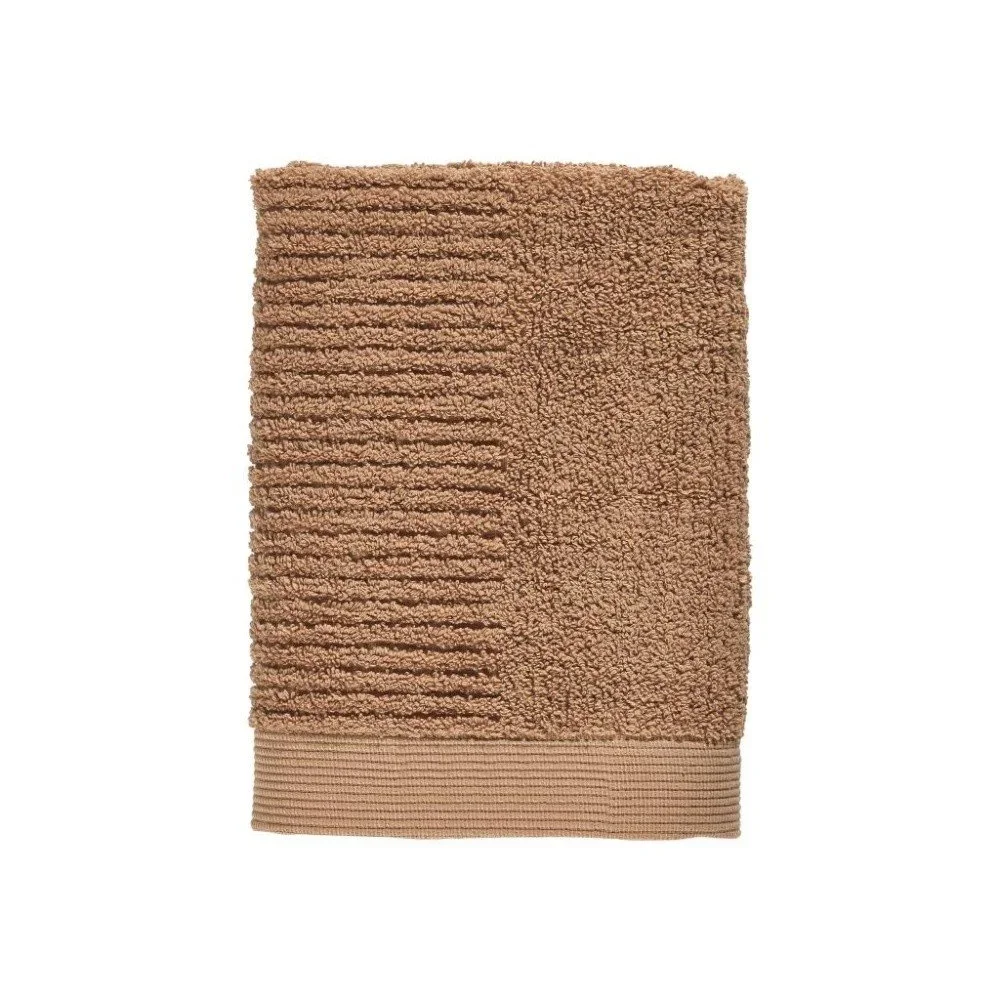 Jantarově hnědý ručník ze 100% bavlny Zone Classic Amber, 50 x 70 cm v:1303526
