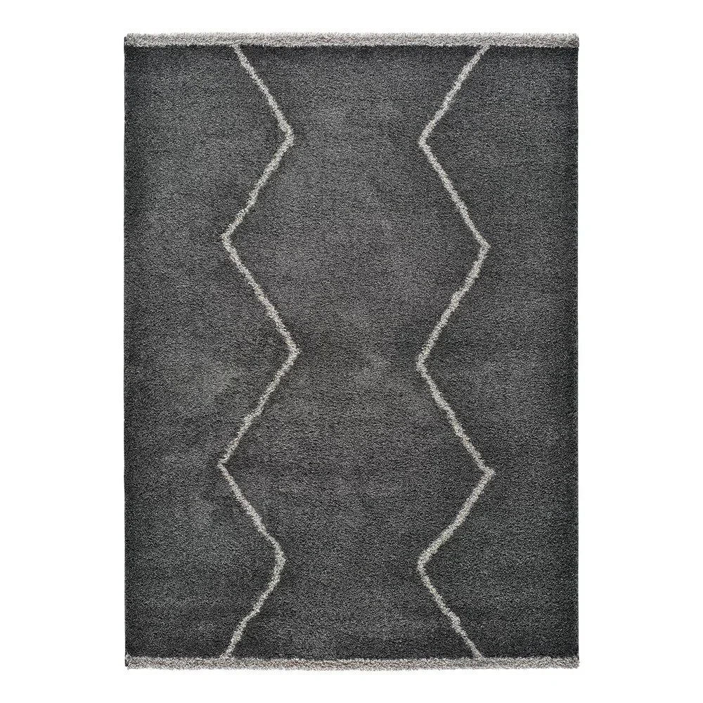 Černý koberec Universal Kasbah Sharp, 80 x 150 cm v:1348445