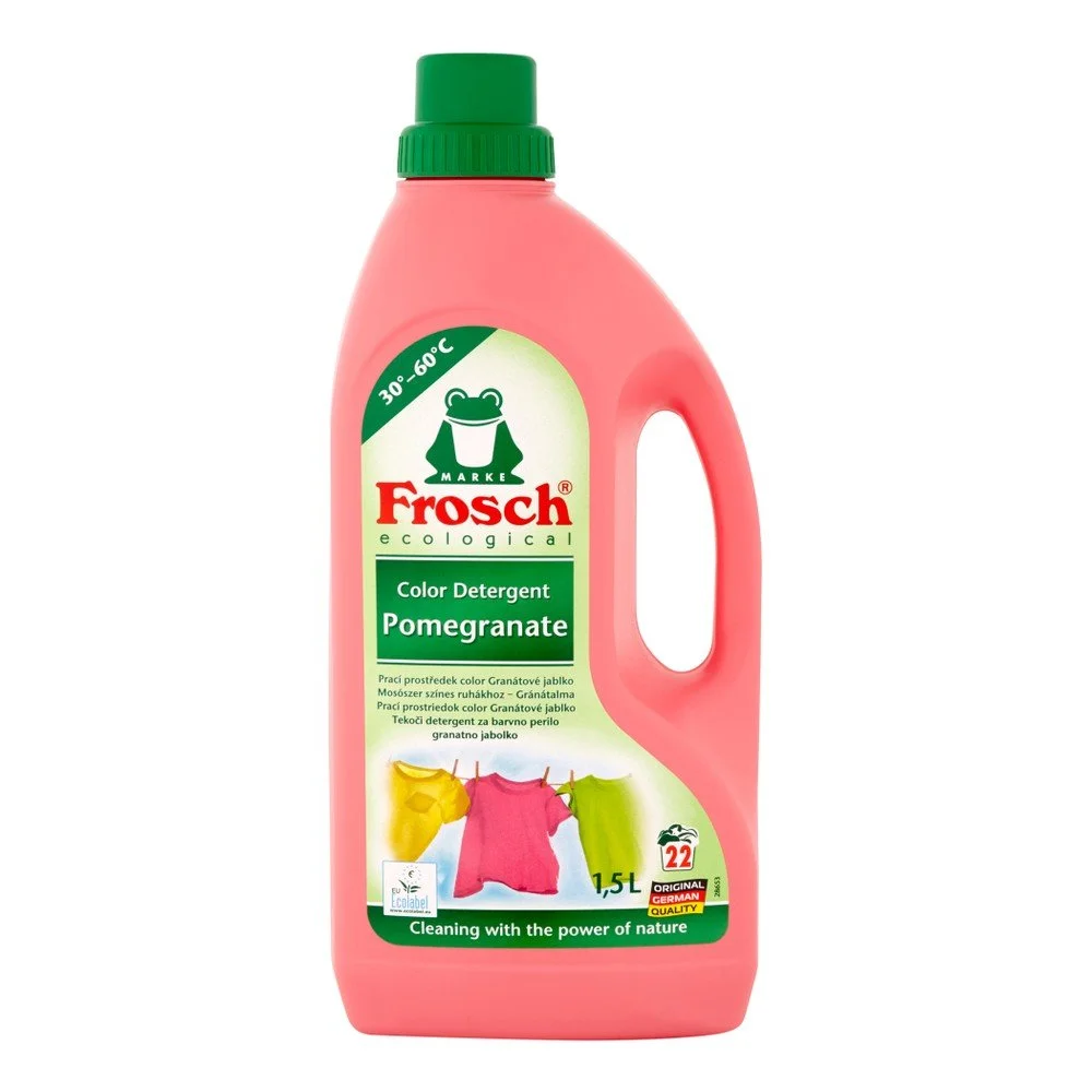 Prací gel na barevné prádlo Frosch s vůní granátového jablka, 1,5 l v:1340149