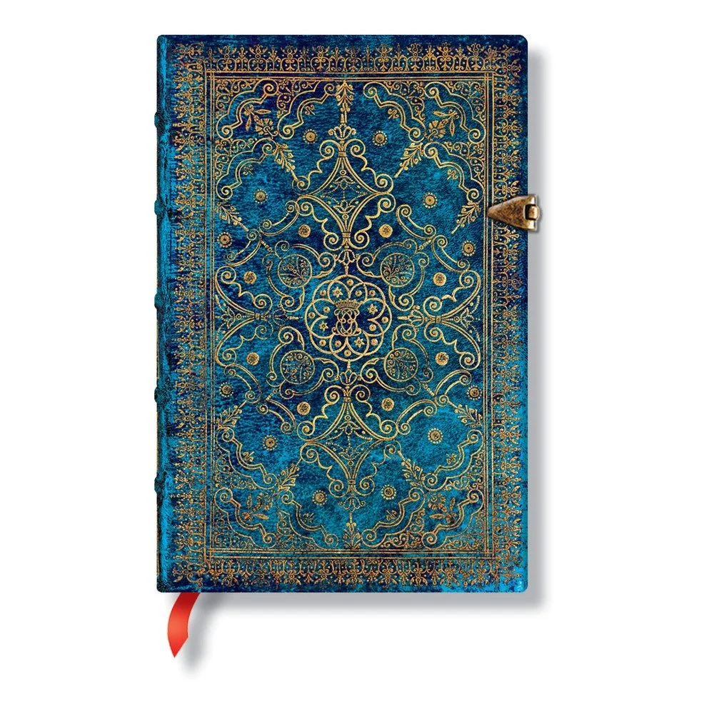 Linkovaný zápisník s tvrdou vazbou Paperblanks Azure, 9,5 x 14 cm v:1135948