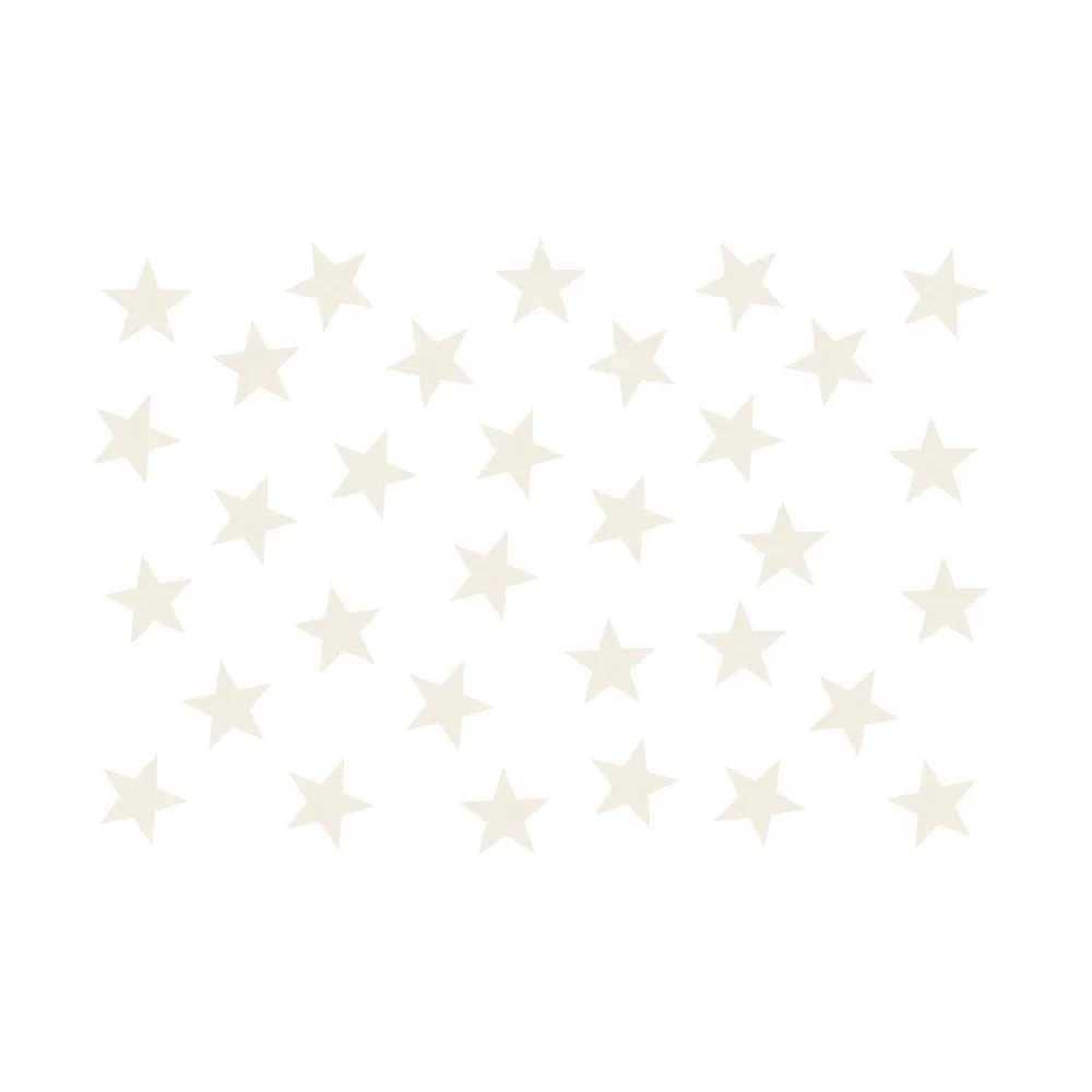 Dětská tapeta z netkané textilie 400 cm x 280 cm Beige Stars – Artgeist v:1328610