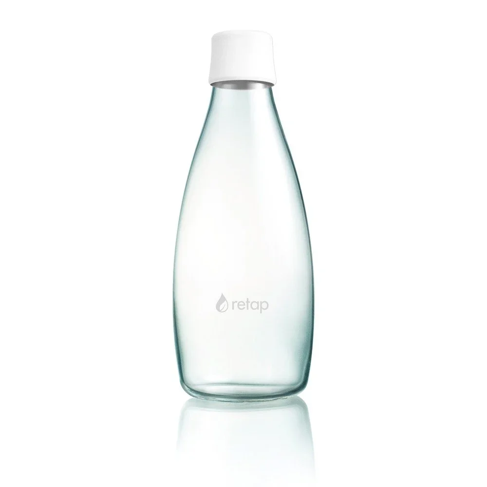 Bílá skleněná lahev ReTap, 800 ml v:1328516