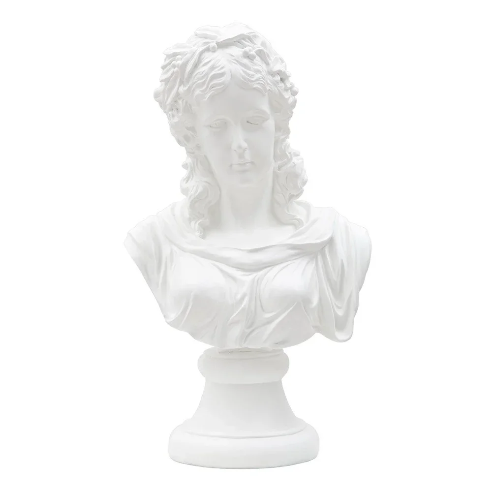 Bílá dekorativní soška Mauro Ferretti Woman v:1377375