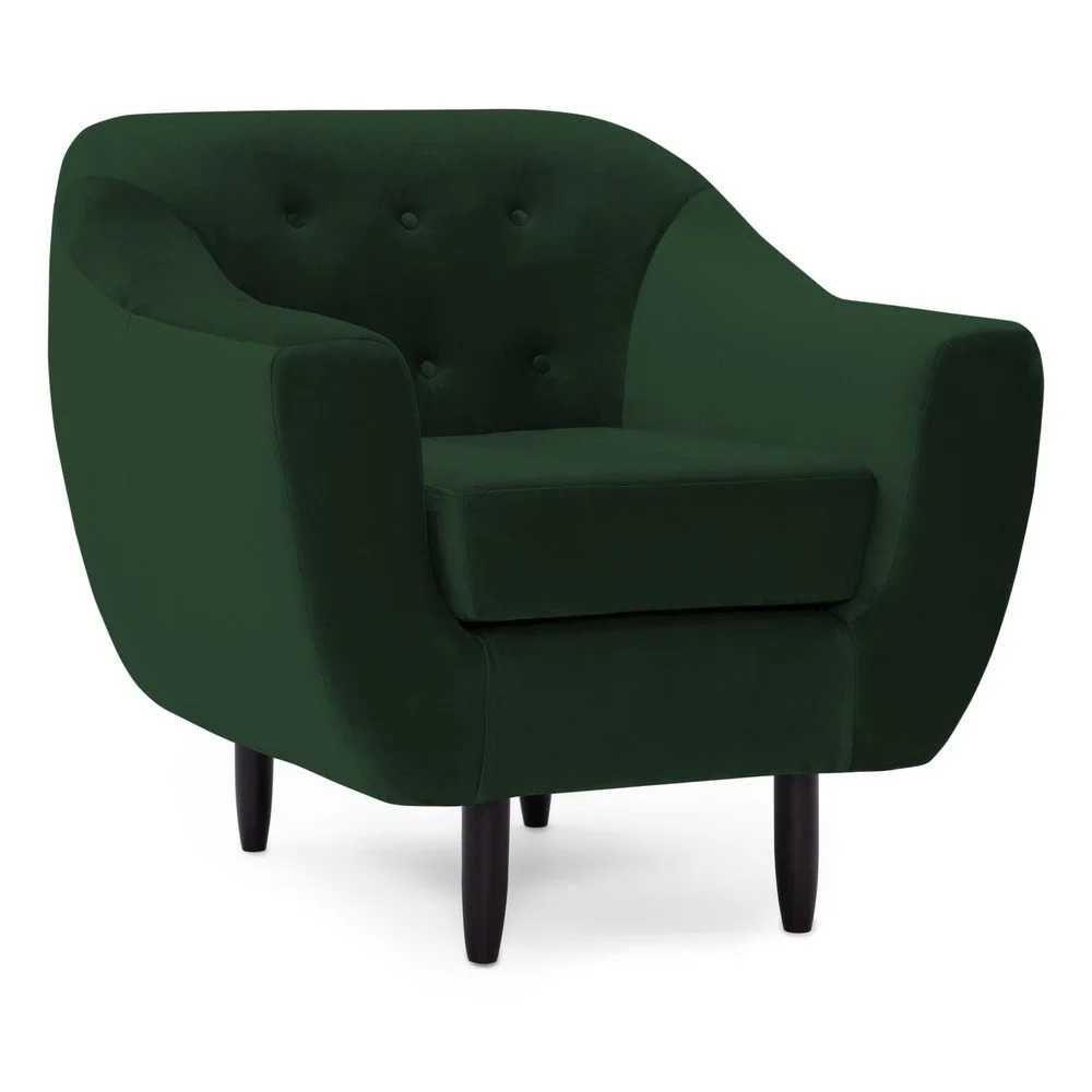Zelené křeslo Vivonita Laurel Emerald v:1084834