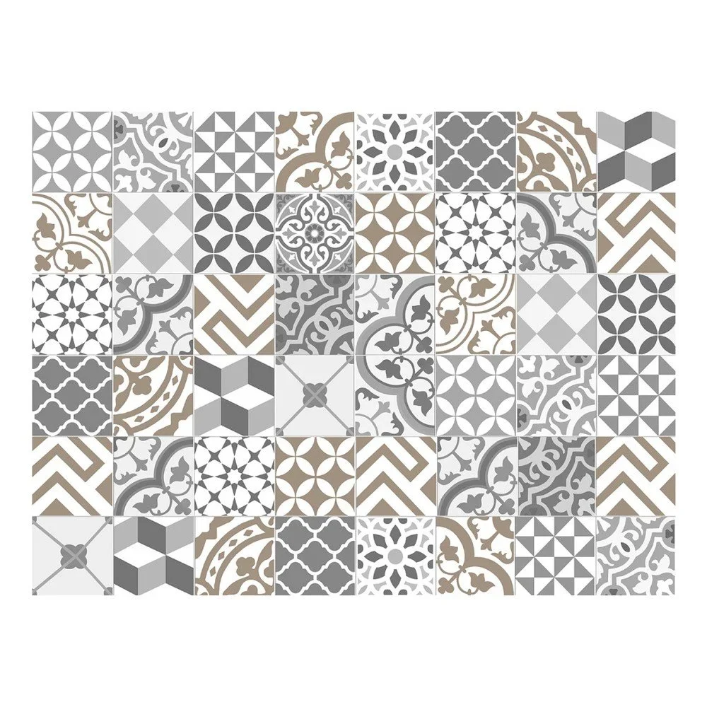 Vinylový koberec Floorart Collage Con Gris Liso, 100 x 133 cm v:977720
