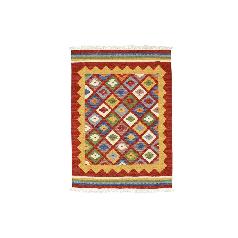 Ručně tkaný koberec Bakero Classic K14 Red, 125 x 75 cm v:779728