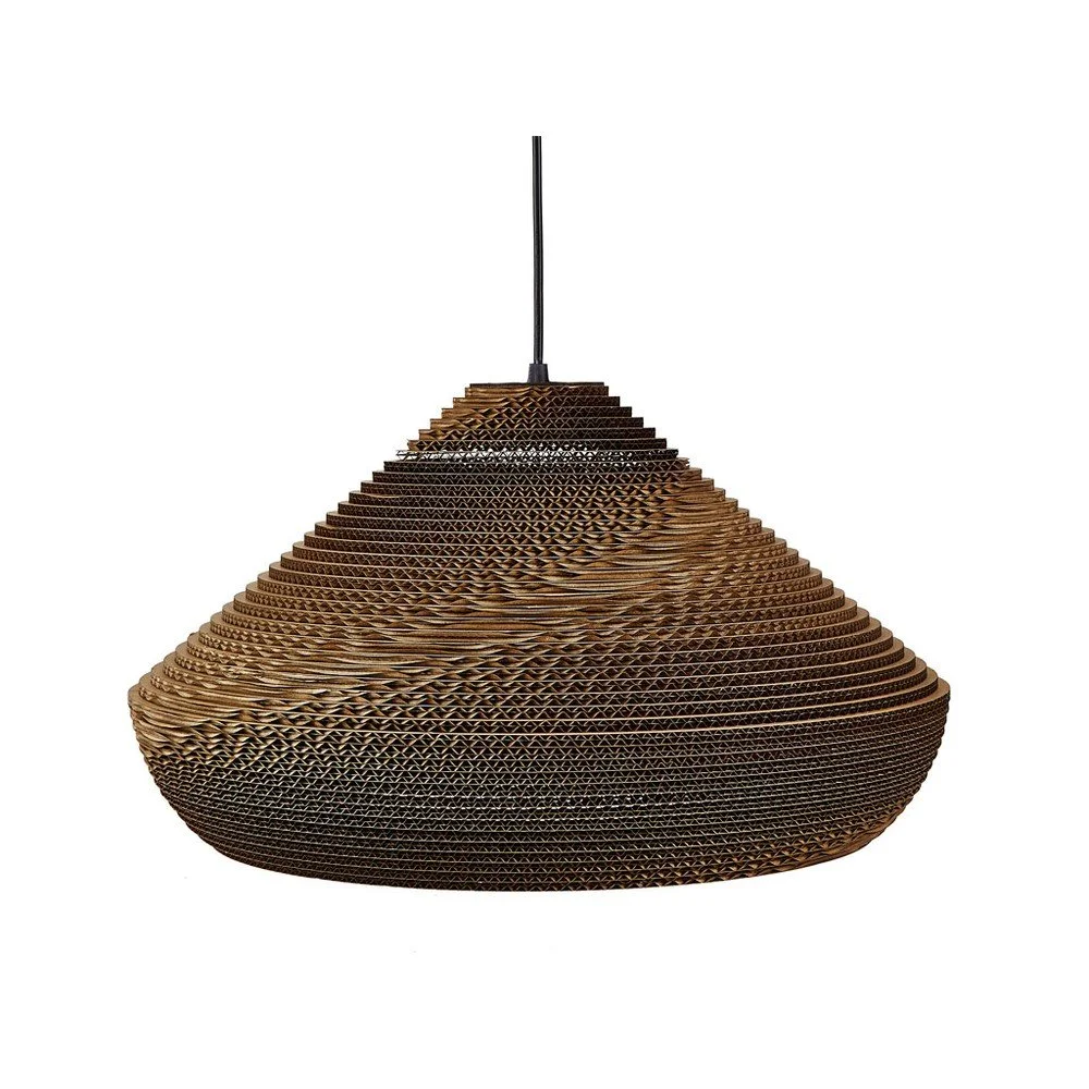 Hnědé stropní svítidlo ø 48 cm Alk v:1428649