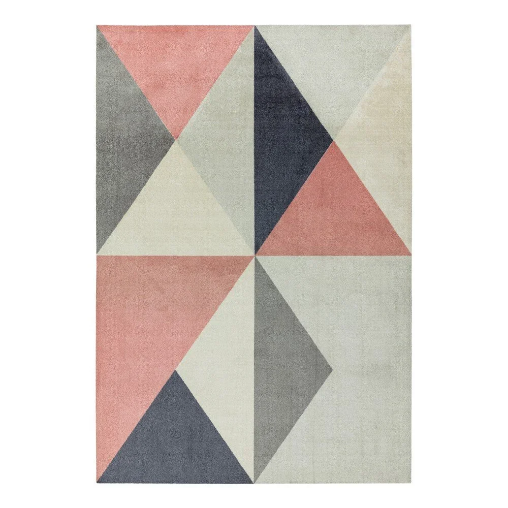 Růžovo-šedý koberec Asiatic Carpets Riley Carisso, 200 x 290 cm v:1334680