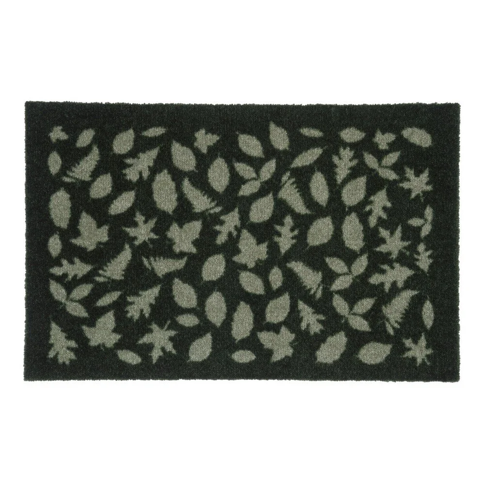 Tmavě zelená rohožka tica copenhagen Leafes, 40 x 60 cm v:1007018