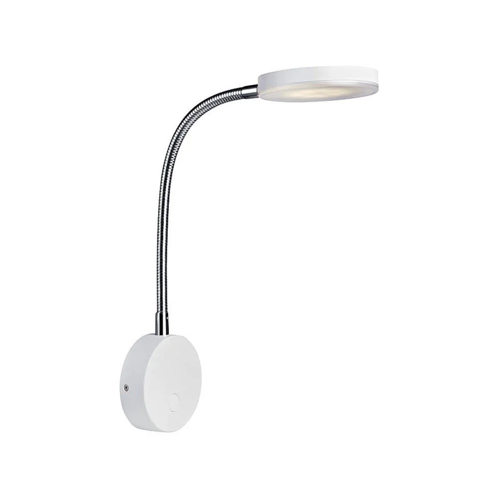 Bílé nástěnné LED svítidlo Markslöjd Flex v:1209010