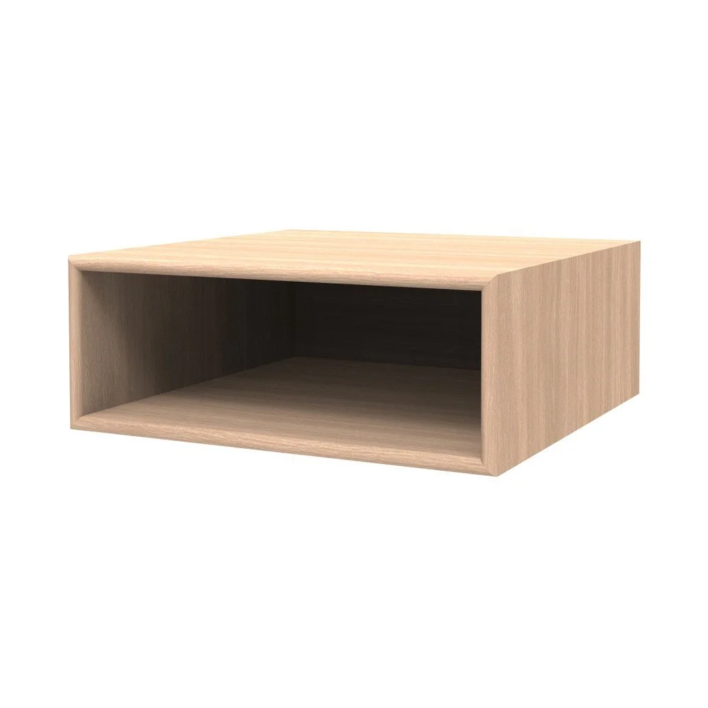 Světle hnědá nástěnná police WOOD AND VISION Choice, 39,7 x 15,1 x 25 cm v:1241910